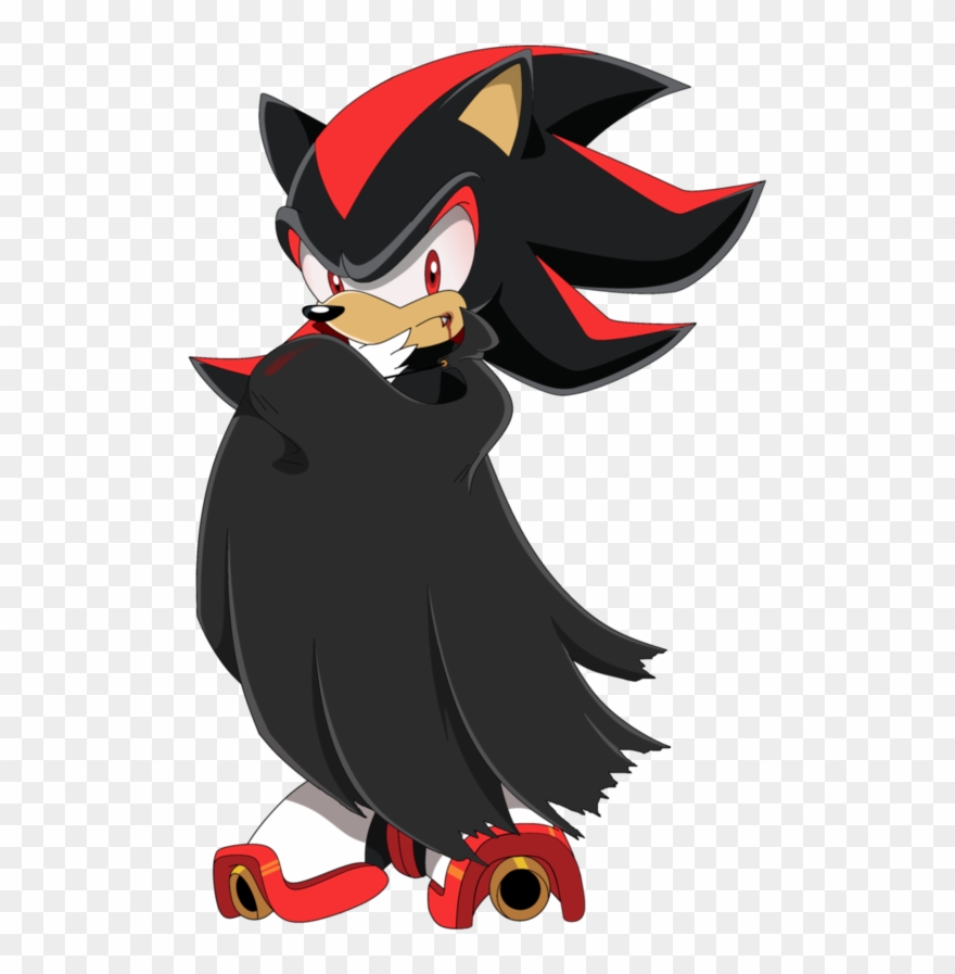 Dracula Clipart Vampire Boy - Cape Shadow The Hedgehog - Png Download
