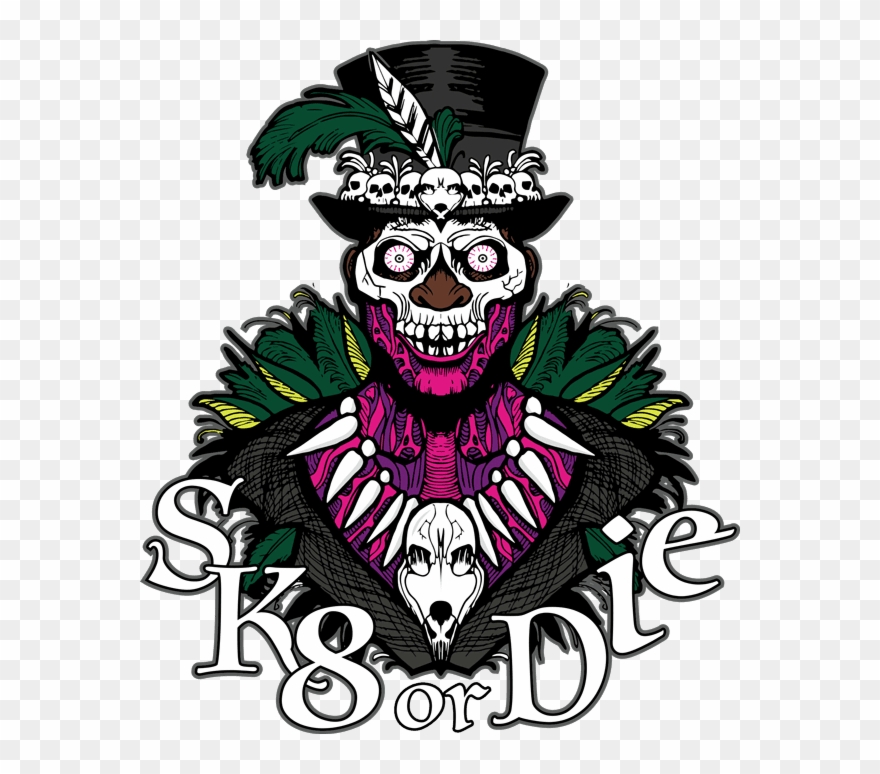 Sk8 Or Die - Pig Clipart