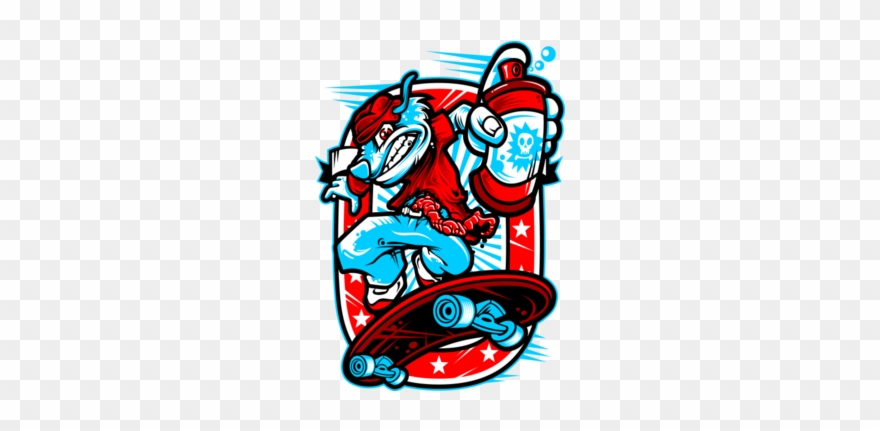 Death Skate - Illustration Clipart