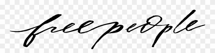 Free People - Free People Clothing Logo Clipart