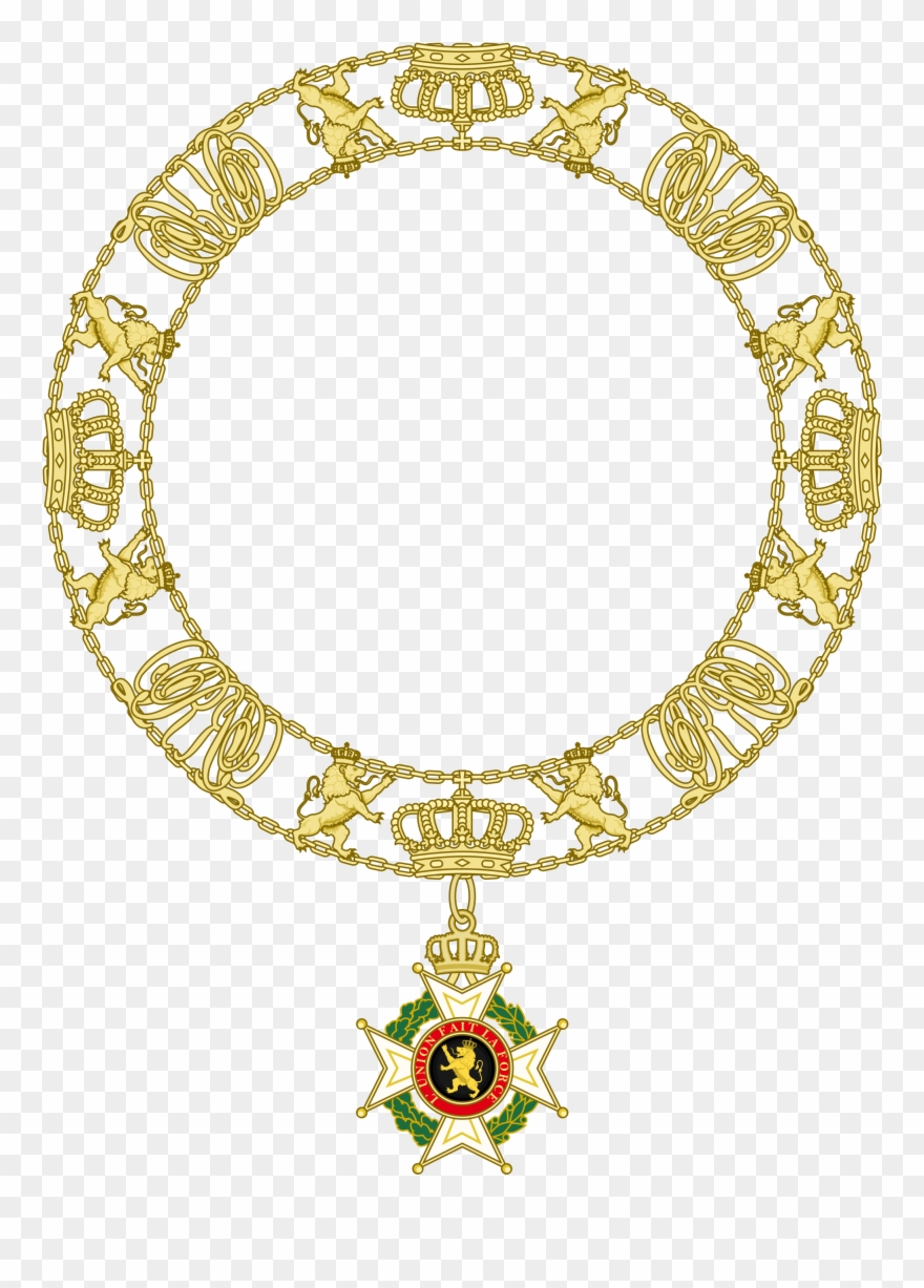 File Order Of Leopold Belgium Heraldry Wikimedia - Order Of Leopold Collar Clipart
