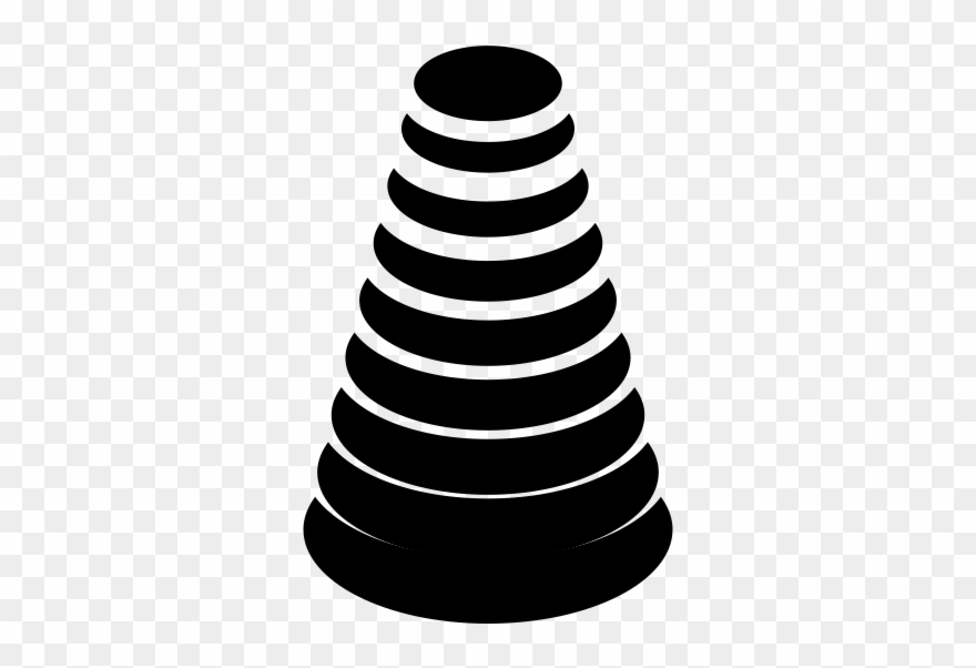 Pyramid Rubber Stamp - Rubber Stamping Clipart