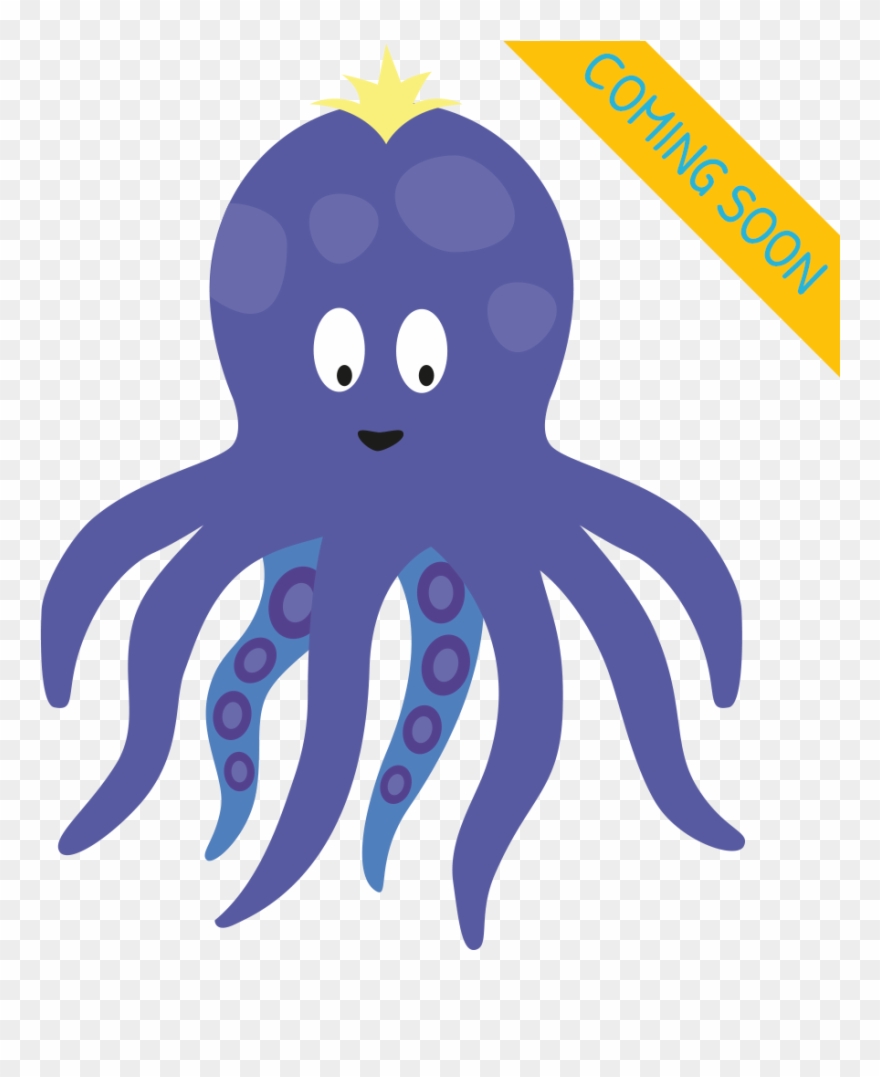 Octopus Clipart Ollie - Octopus - Png Download