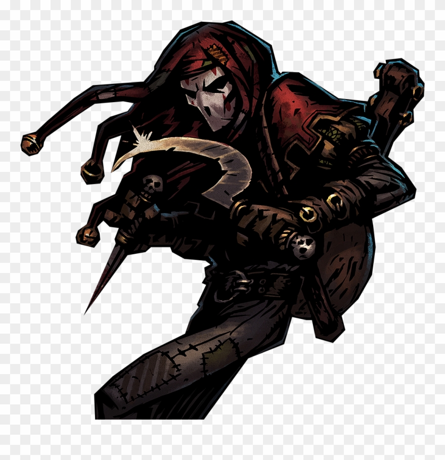 Darkest Dungeon Question Mark Next To Character - Darkest Dungeon Jester Clipart