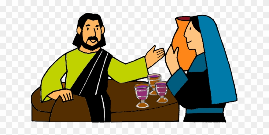 Wedding At Cana Clipart 3 By Tammy - Wedding At Cana Cartoon - Png Download