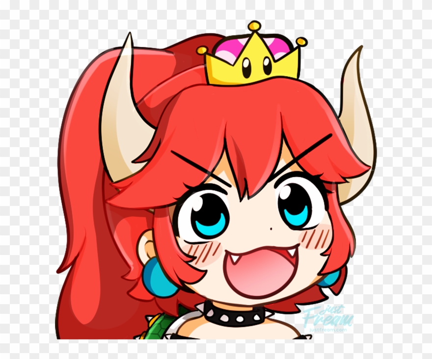 Why Humanity Makes Everything A Waifu - Bowsette Png Clipart