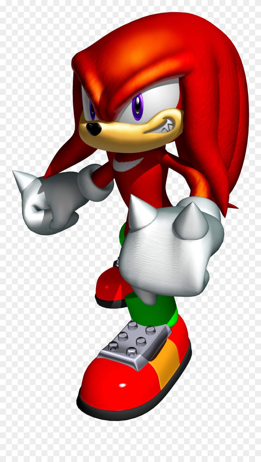 Knuckles Heroes 32 - Sonic The Hedgehog Clipart