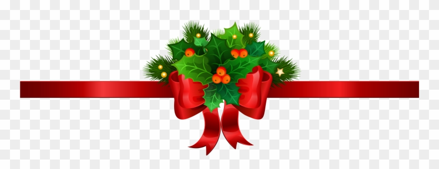 Decorations Clipart Divider - Holiday Divider Png Transparent