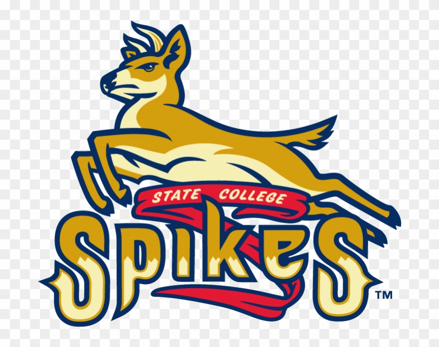 State College Spikes Logo New York-penn League - State College Spikes Clipart