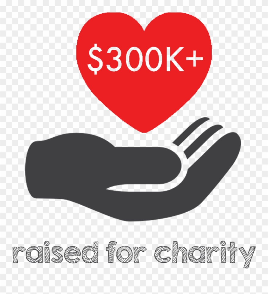 Flowplay Stats Charity - Heart In Hand Icon Clipart