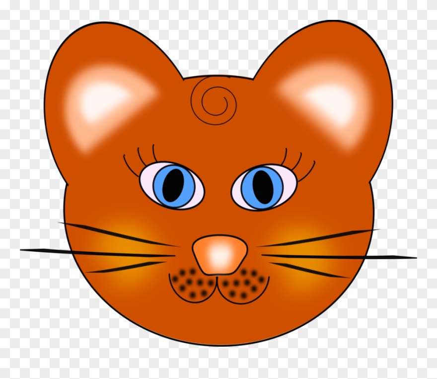 All Photo Png Clipart - Cat Face Clipart Transparent Png