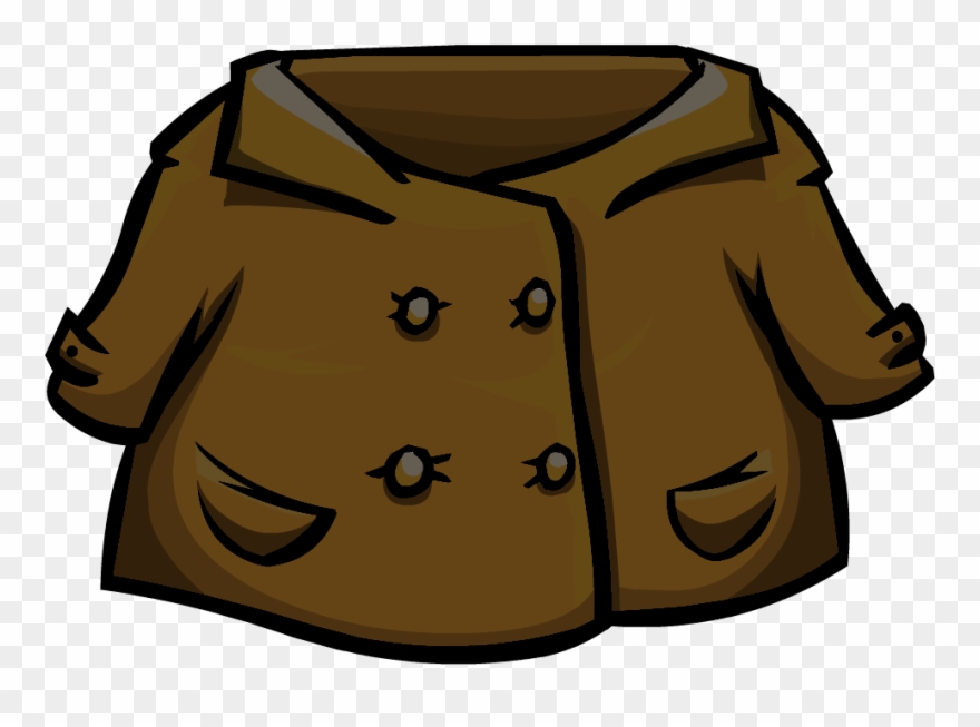 Brown Jacket Frames Illustrations Hd Images - Png Cartoon Old Coat Clipart