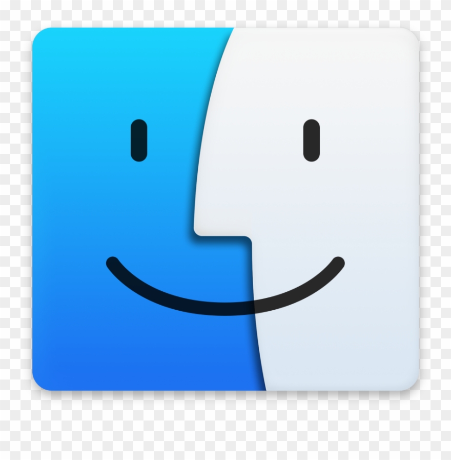 Mac Os X Clipart Mavericks - Ios Finder - Png Download