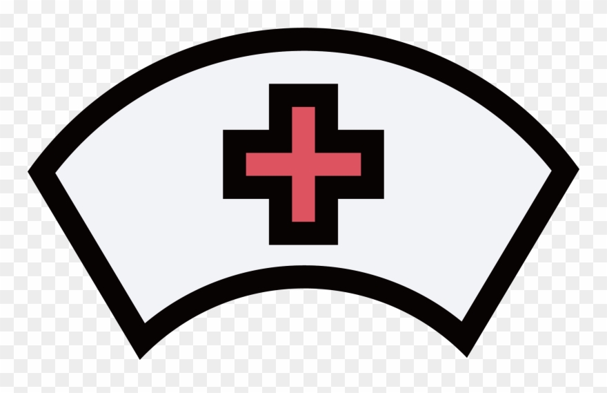 Nursing Nurses Cap Icon - Nurse Hat Png Clipart