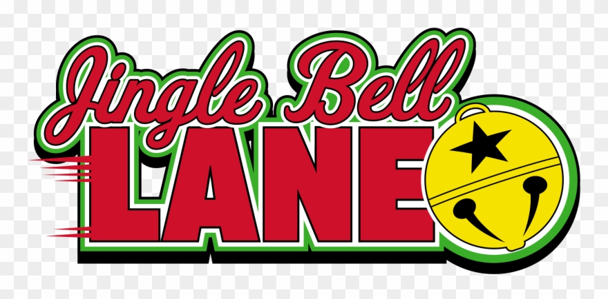 With The Jingle Bell Lane Fast-pass Option To Enhance - Jingle Bell Lane Sign Clipart