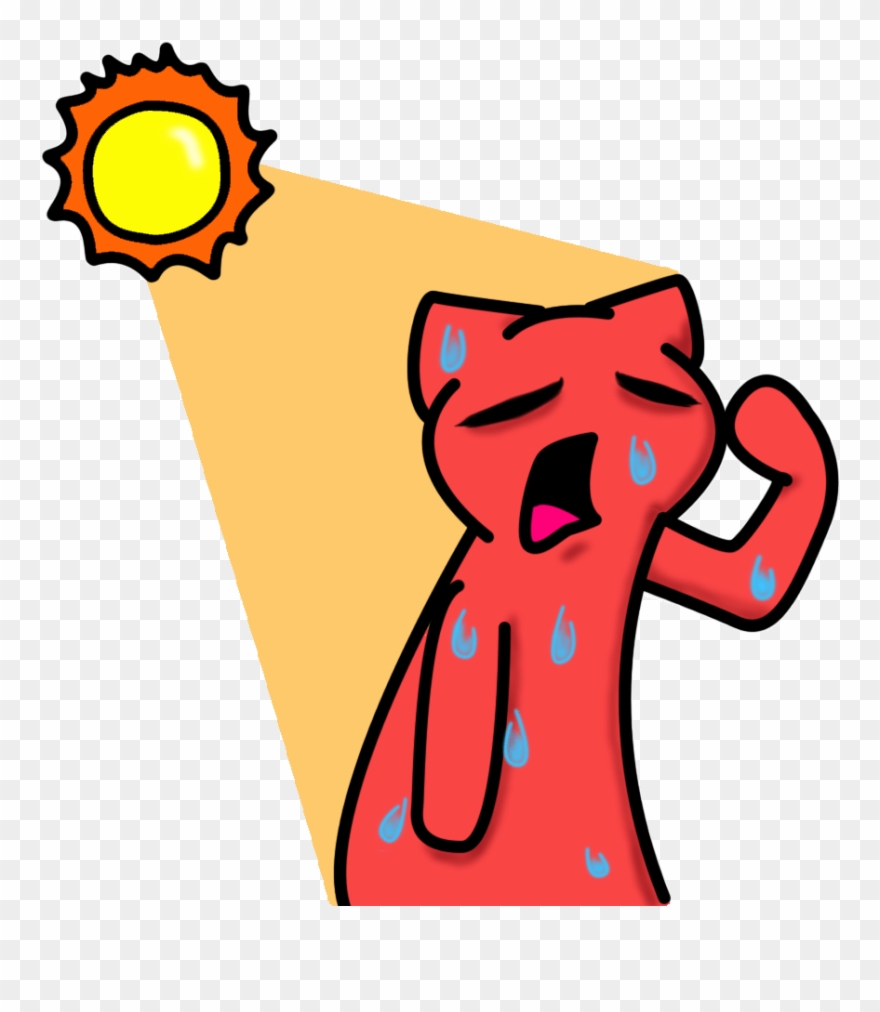 Hot Weather Sticker For Ios Android Giphy Rh Giphy - Hot Weather Transparent Clipart