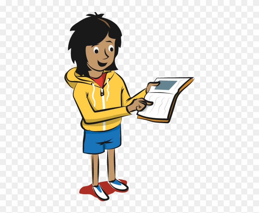 What Is Book Trust And Angel's Journey - Cartoon Clipart