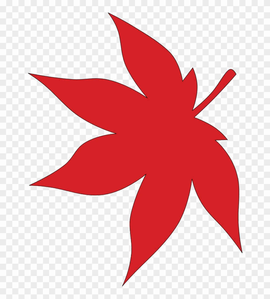 Canadian Maple Leaf Outline Clipart - Maple Story - Png Download
