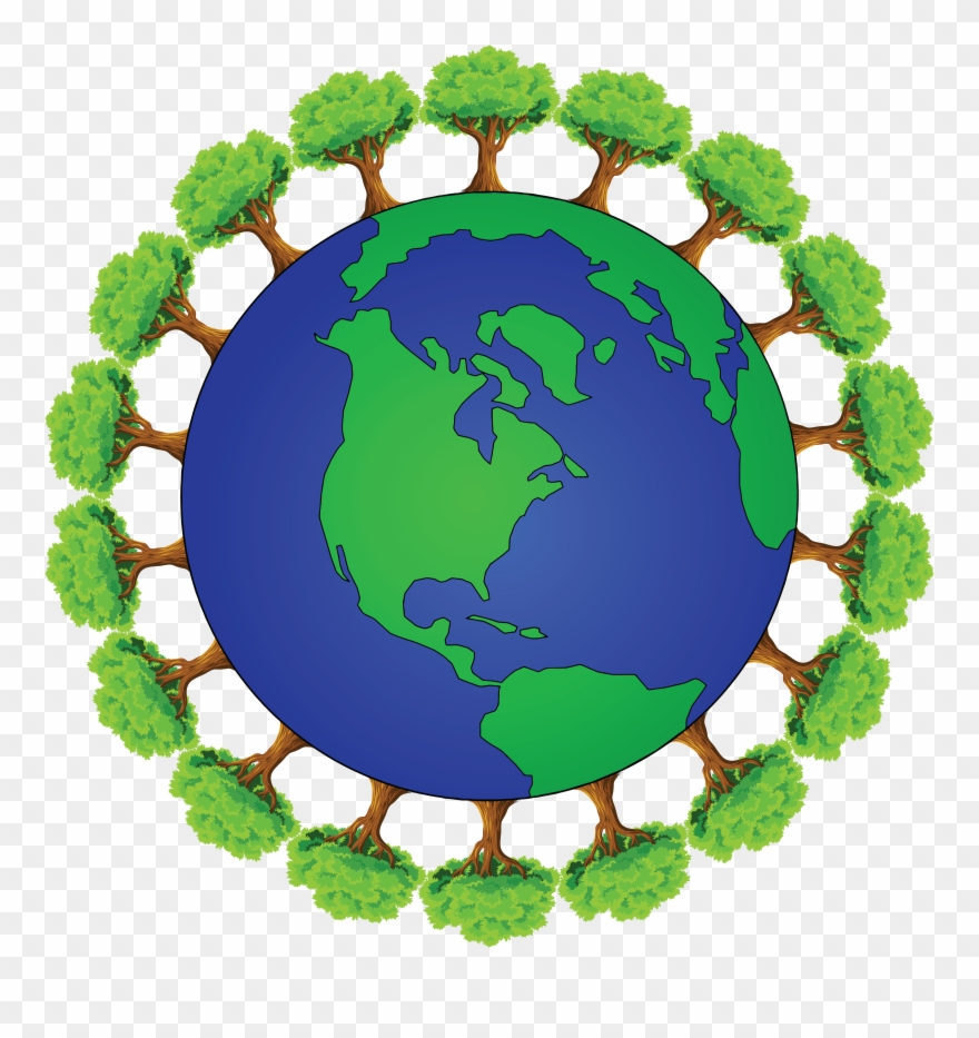 Encircled Clipart Earth Clip Art - La Infección Por Vih Sida - Png Download