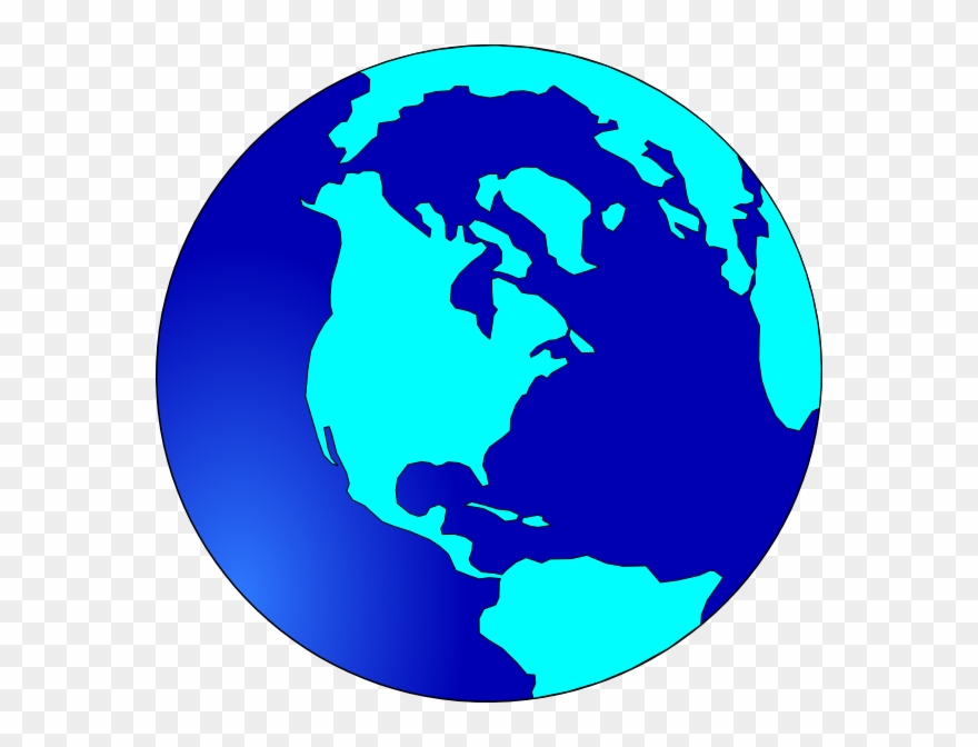 How To Set Use Earth Light Blue Svg Vector Clipart