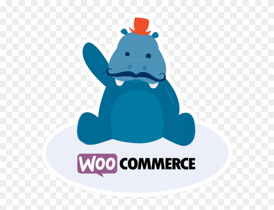 3 Handsome Hippo - Wordpress Woocommerce Logo Clipart