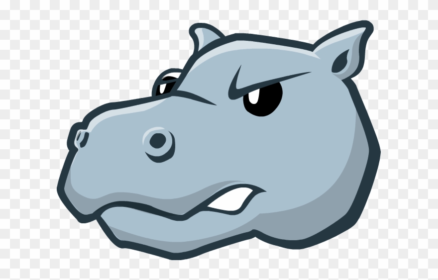 Clipart Mouth Hippo - Wild Ones Hippo - Png Download