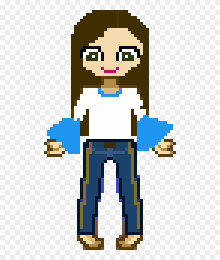 Blue Jeans - Cartoon Clipart