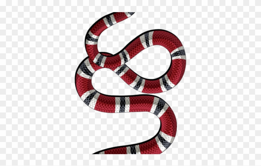 Garter Snake Clipart Small - Gucci Snake Sticker - Png Download