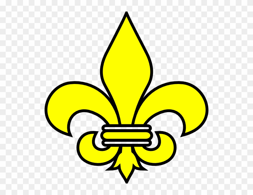 Flor De Lis Para Colorear Clipart