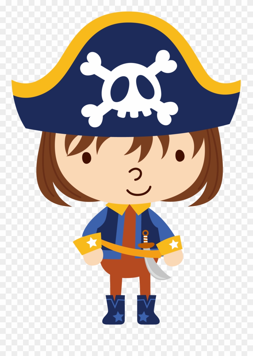 Piratas Caricaturas Clipart