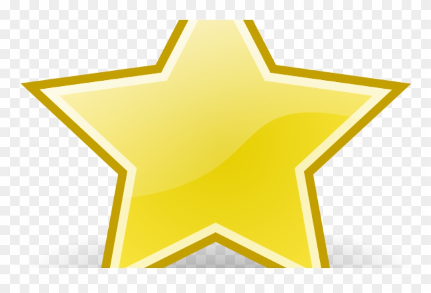 Rocket Emblem Star Clip Art Free Vector / 4vector - Estrela Dourada Em Png Transparent Png