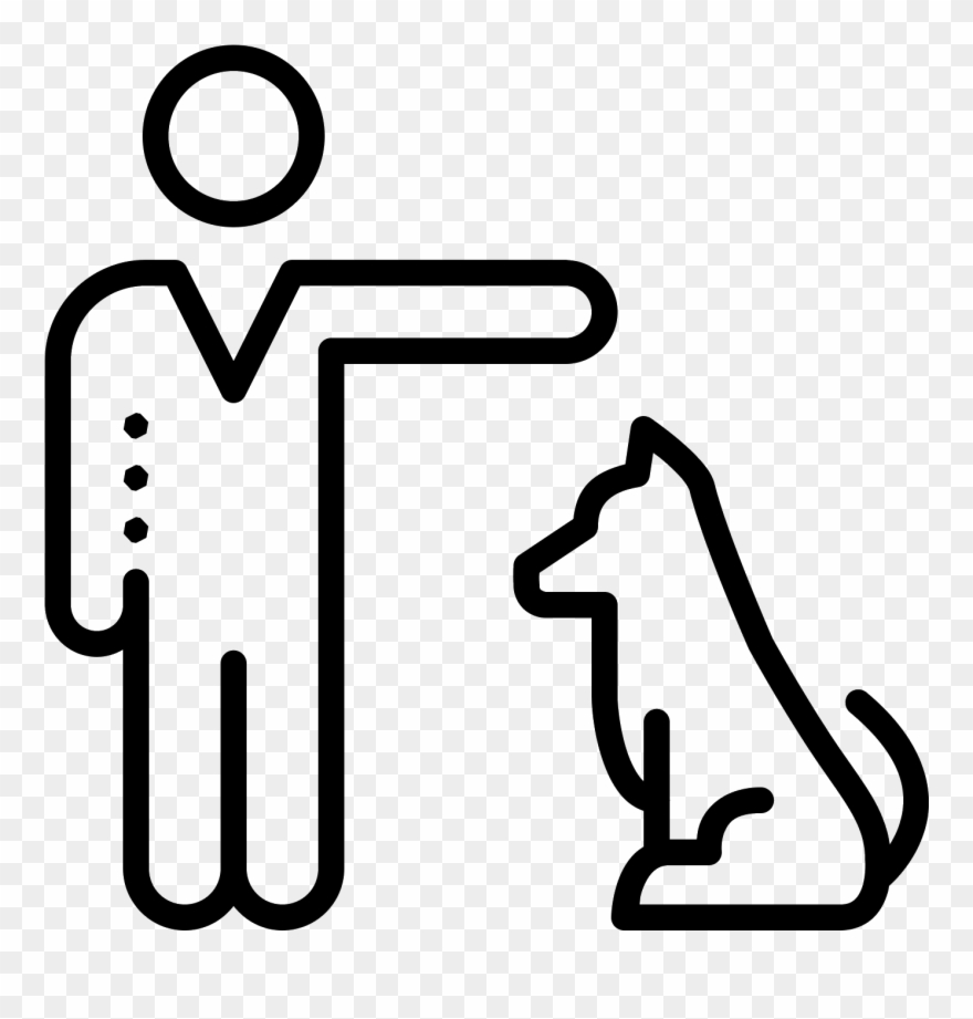 Dog Training Icon - Icon Clipart