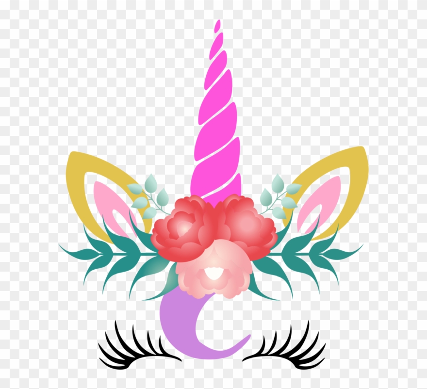 Funny Unicorn Face - Unicorn Face Pictures Transparent Clipart