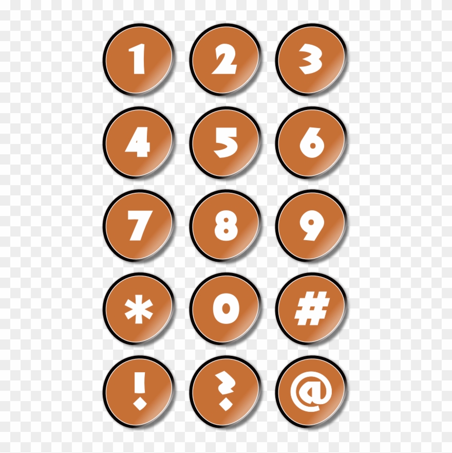 Numbers And More - Social Clipart