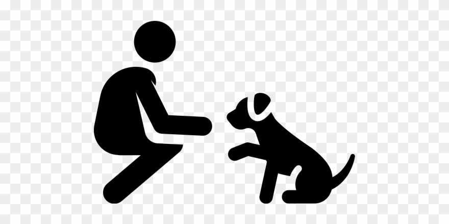 Training Doggy Deluxe - Dog Training Icon Png Clipart
