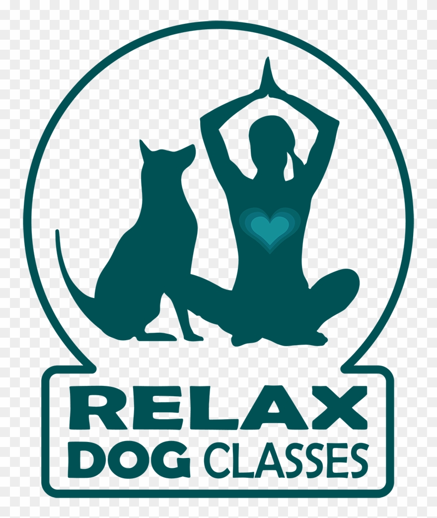 Relax Dog Classes - Yoga Clipart