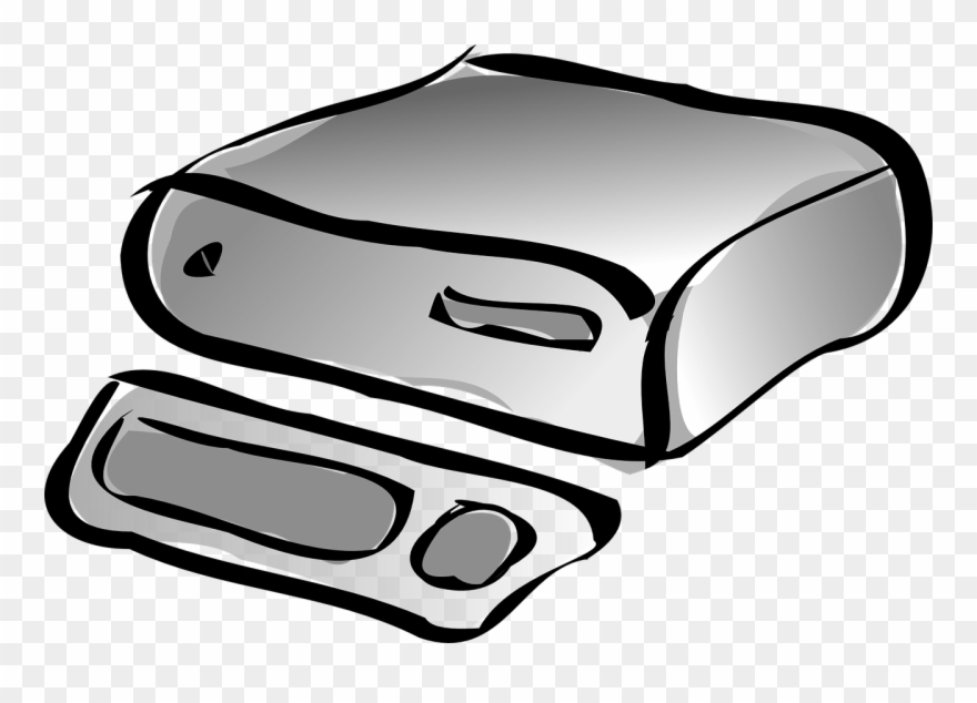 Dvd Drive,external - Disk Storage Clipart
