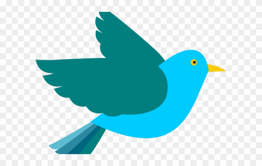 Flying Clipart Colorful - Bird Clip Art Png Transparent Png