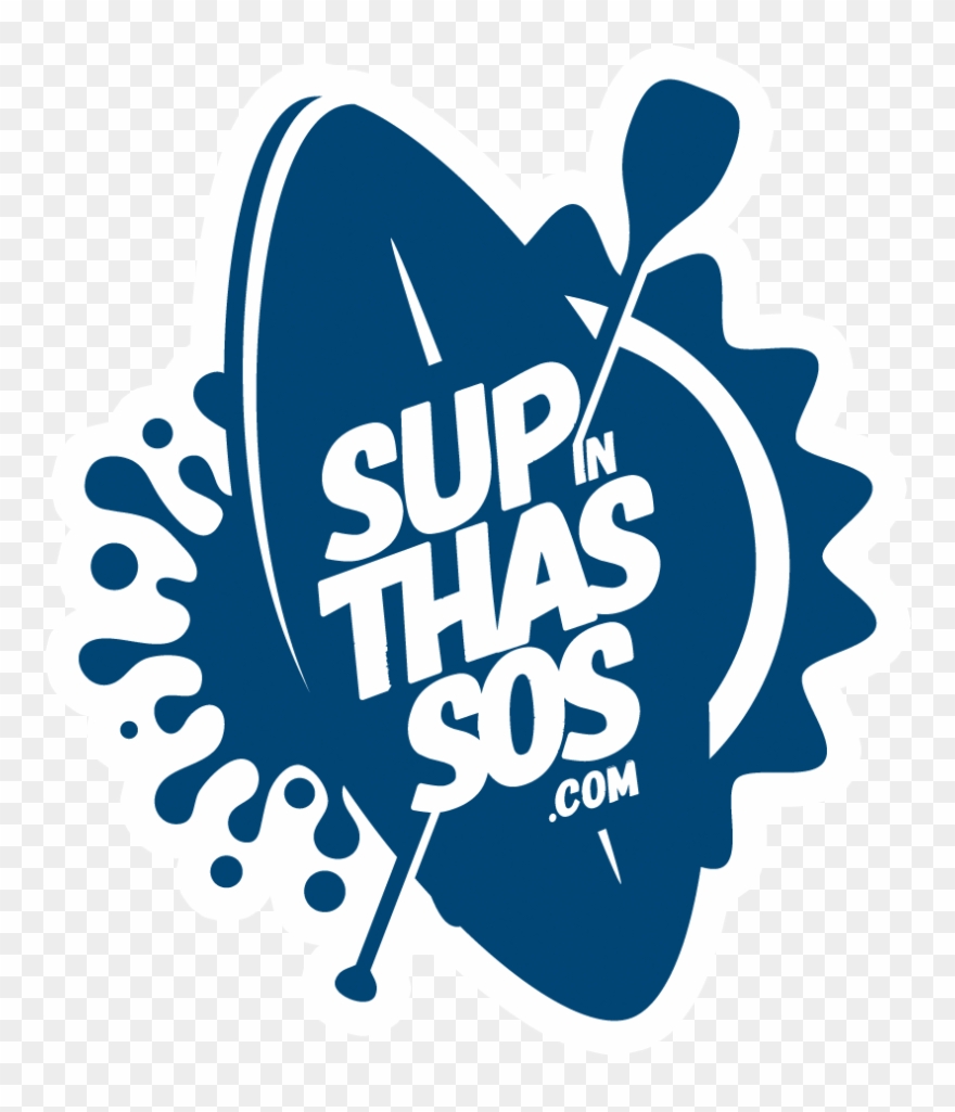 Sup Boarding - Standup Paddleboarding Clipart