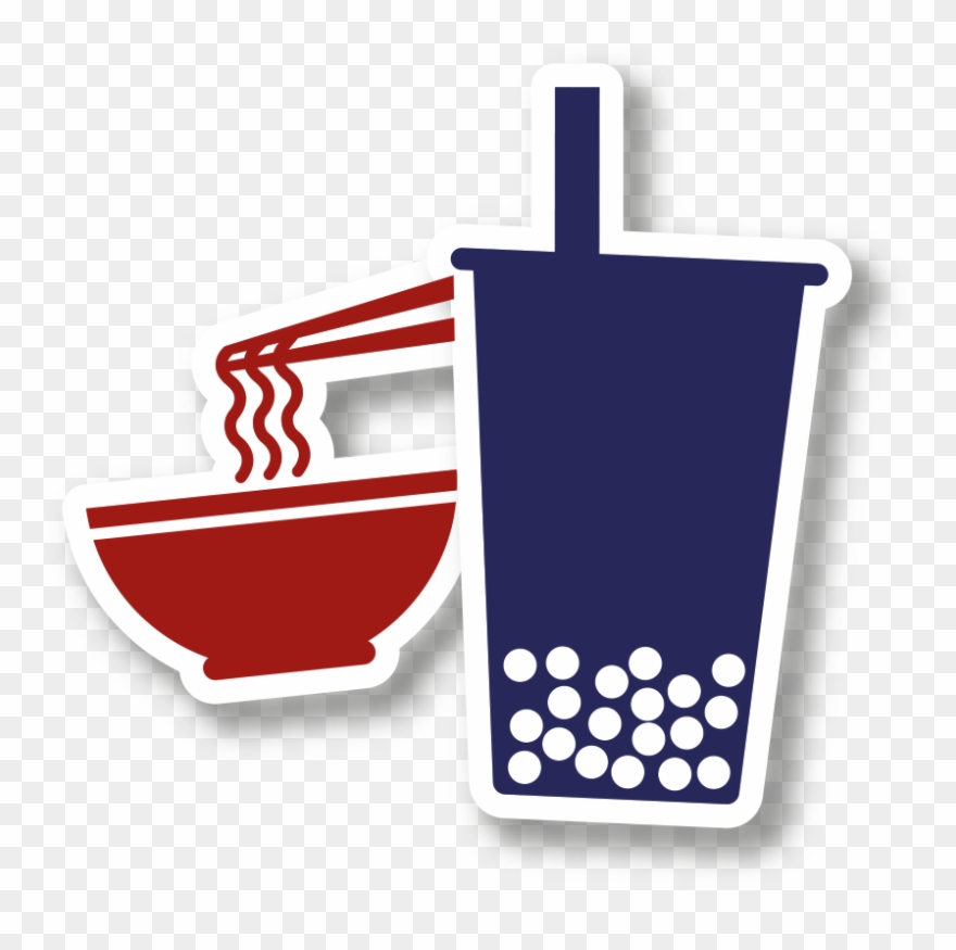 Bubble Tea & Noodle Bar Finsbury Park - Milk Tea Vector Clipart
