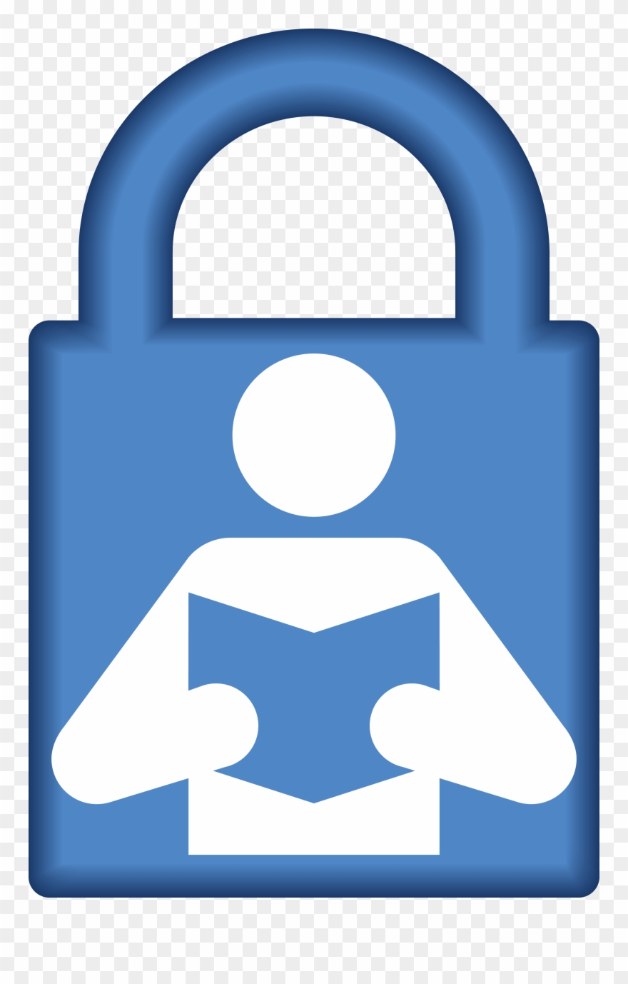 Reader Privacy - Iread Black Sticker Clipart