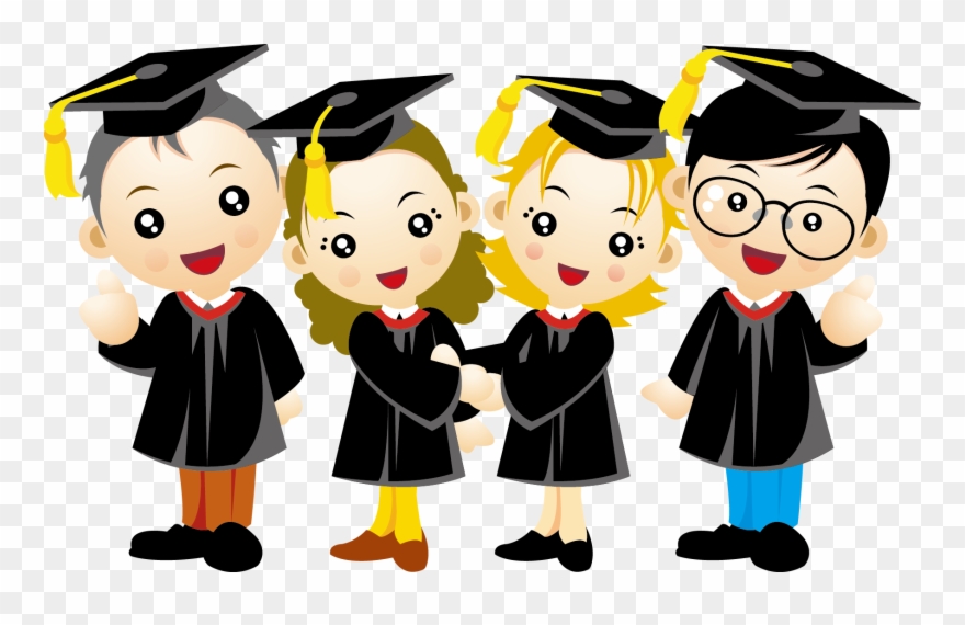 Graduate Clipart Rights Child - Imagenes De Graduacion Animadas - Png Download