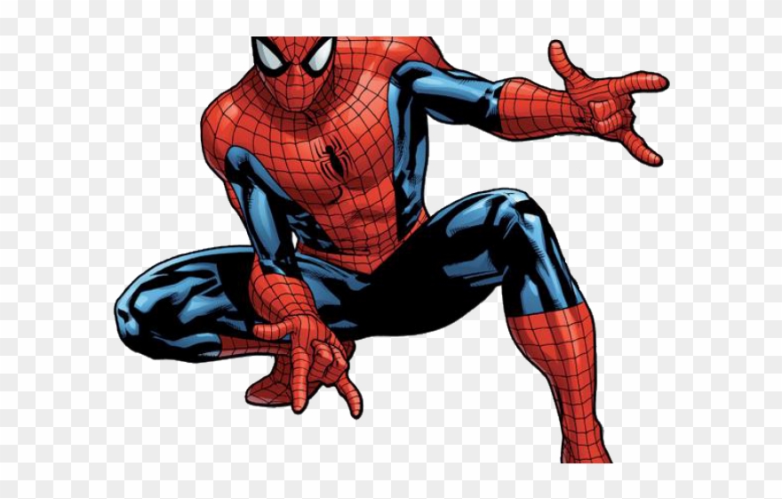 Spider Man Clipart Marvel Character - Spider Man Comic Character - Png Download