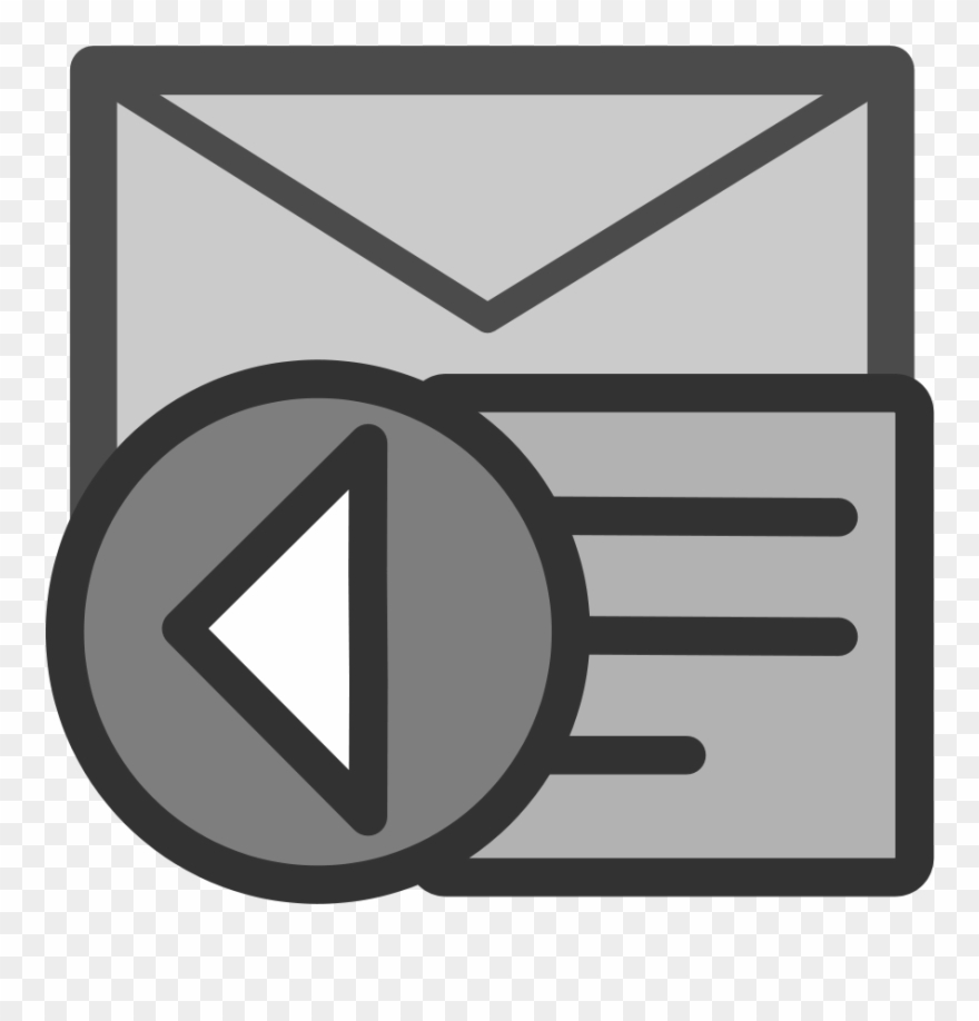 This Free Clip Arts Design Of Mail Replylist - Png Download
