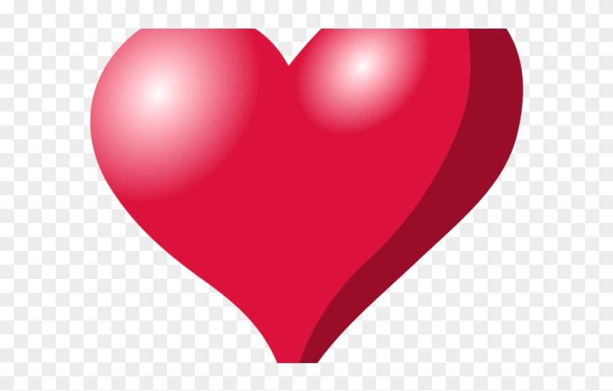 Heart Shaped Clipart Paintbrush - Heart - Png Download