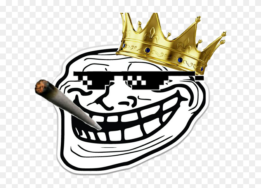 Cara De Troll Face Clipart