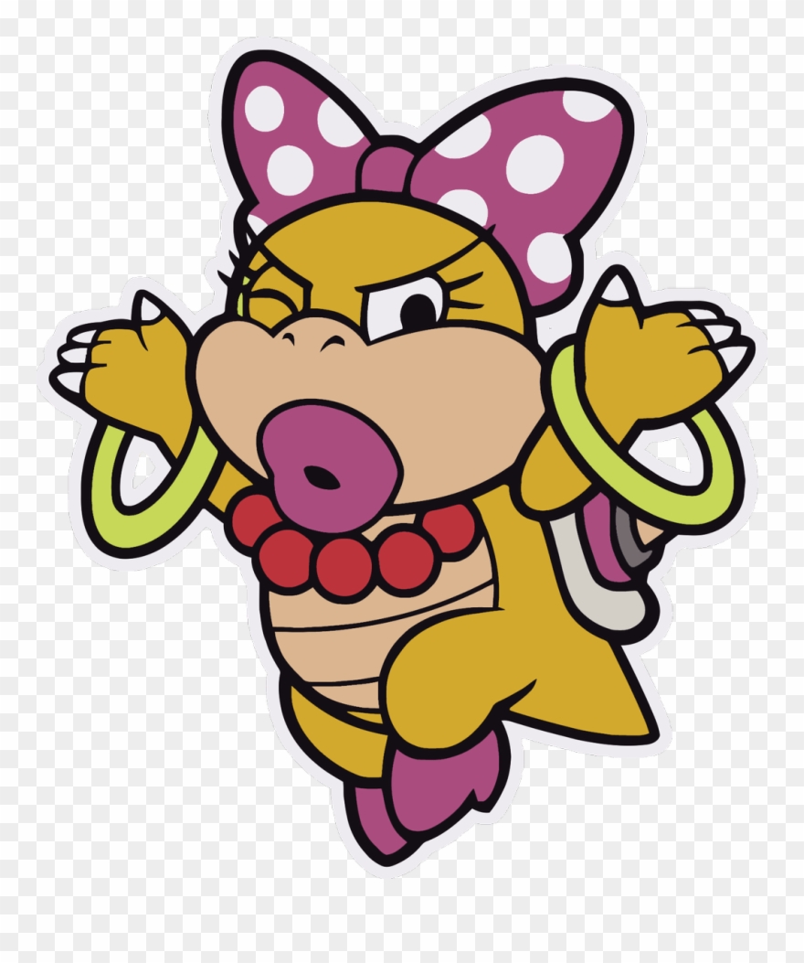Check My How To Overcome The Scary - Wendy Paper Mario Color Splash Clipart