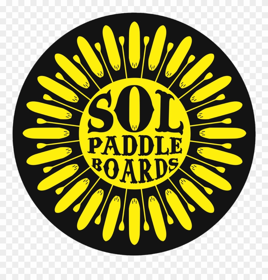 Sol Paddle Boards - Sol Paddle Boards Logo Clipart
