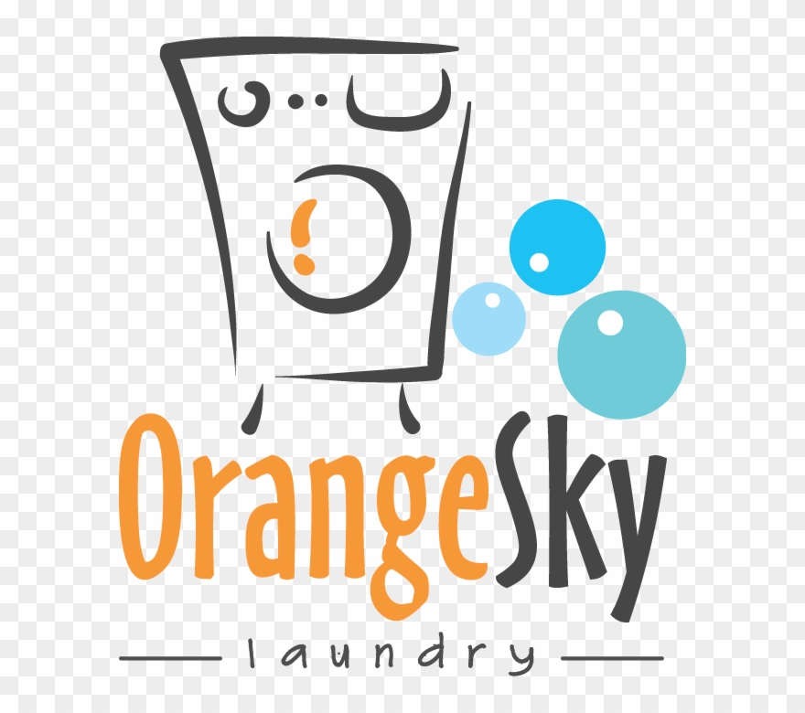 Orange Sky Laundry, Run By Volunteers To Launder The - Orange Sky Laundry Logo Clipart