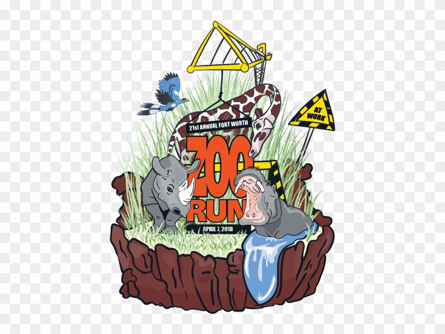2016 Zr - Fort Worth Zoo Run Clipart